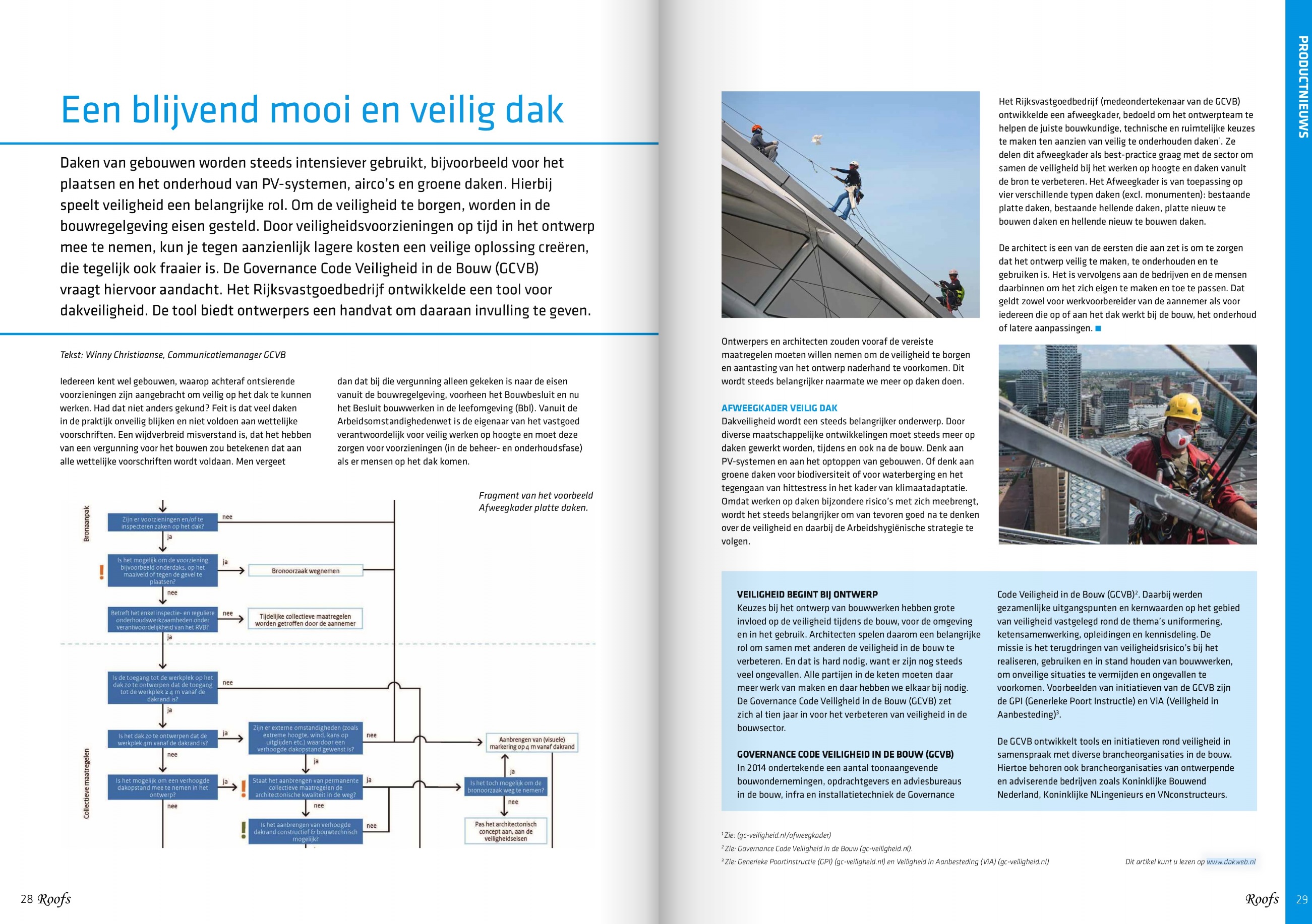 Artikel Dakveiligheid vakblad Roofs GCVB nov2024