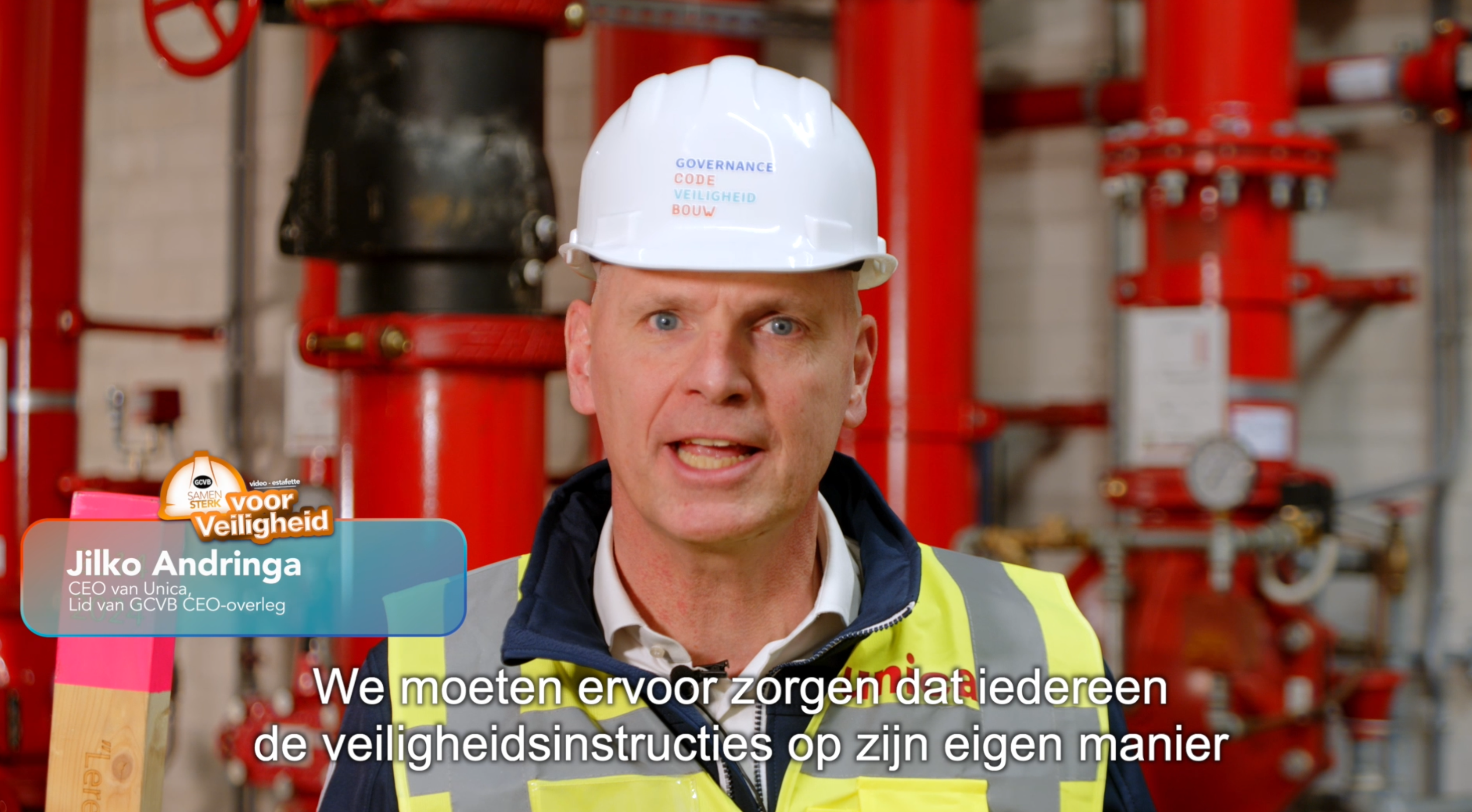 Jilko Andringa in GCVB Video-estafette 'Samen sterk voor Veiligheid' E6